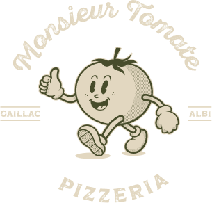 logo monsieur tomate beige