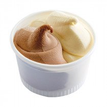 Pot glace enfant vanille chocolat Pot glace enfant vanille chocolat